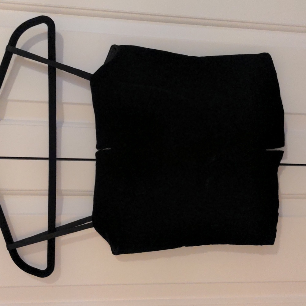 Suede tank top size 6